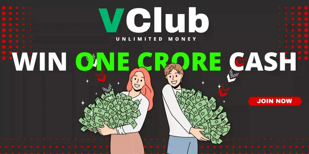 vclub app home page banner