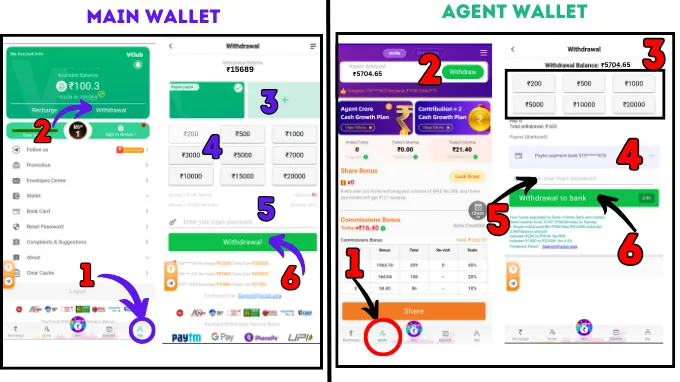 vclub asia withdrawal process detailed explanation 